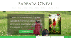 Desktop Screenshot of barbaraoneal.com